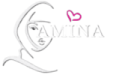 Amina Products White Logo transparent 155x100